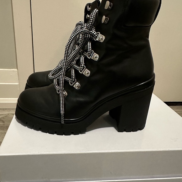 Rebecca Minkhoff platform combat booties - Picture 5 of 9